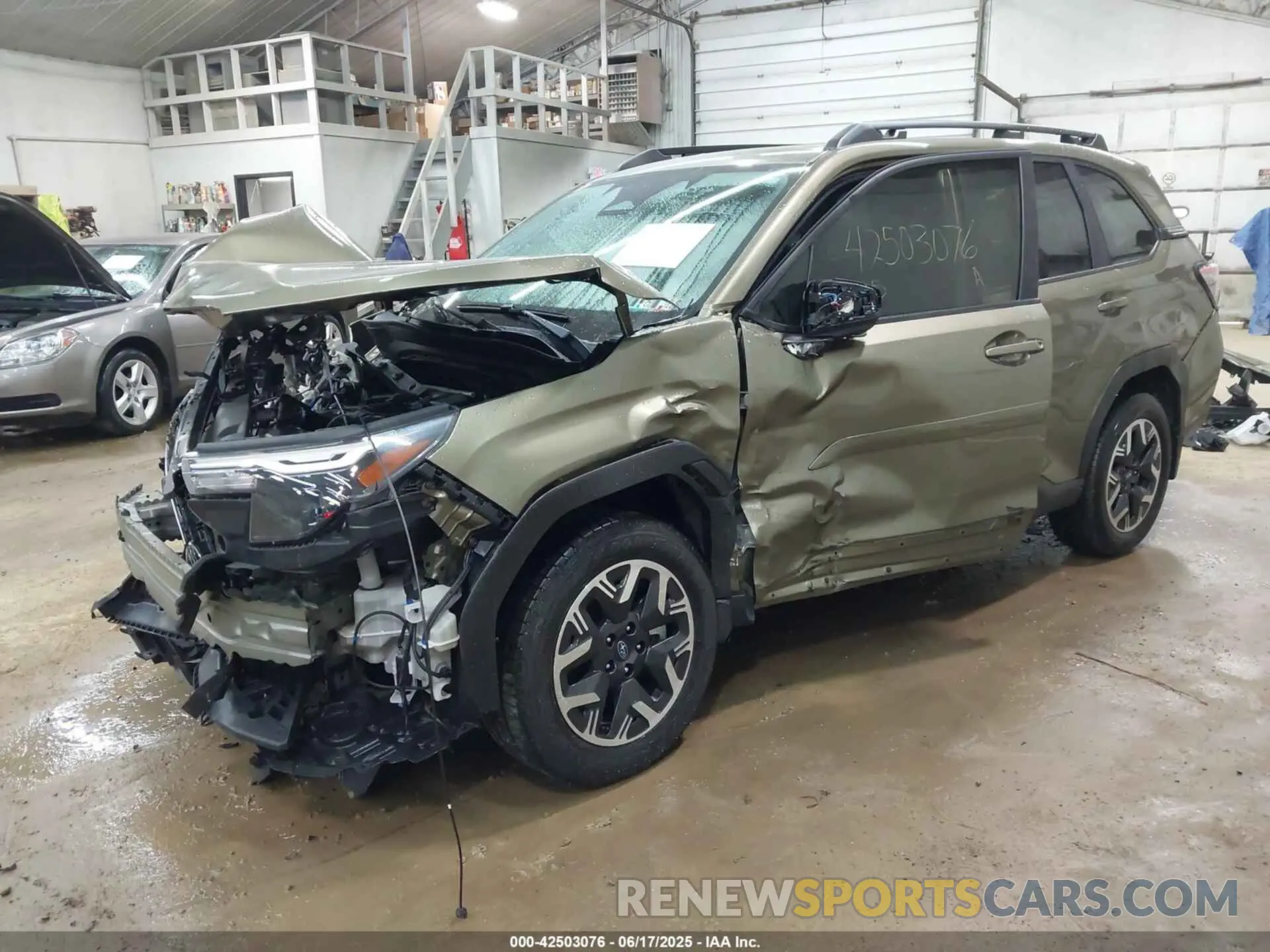 2 Photograph of a damaged car JF2SLDDC9SH438517 SUBARU FORESTER 2025