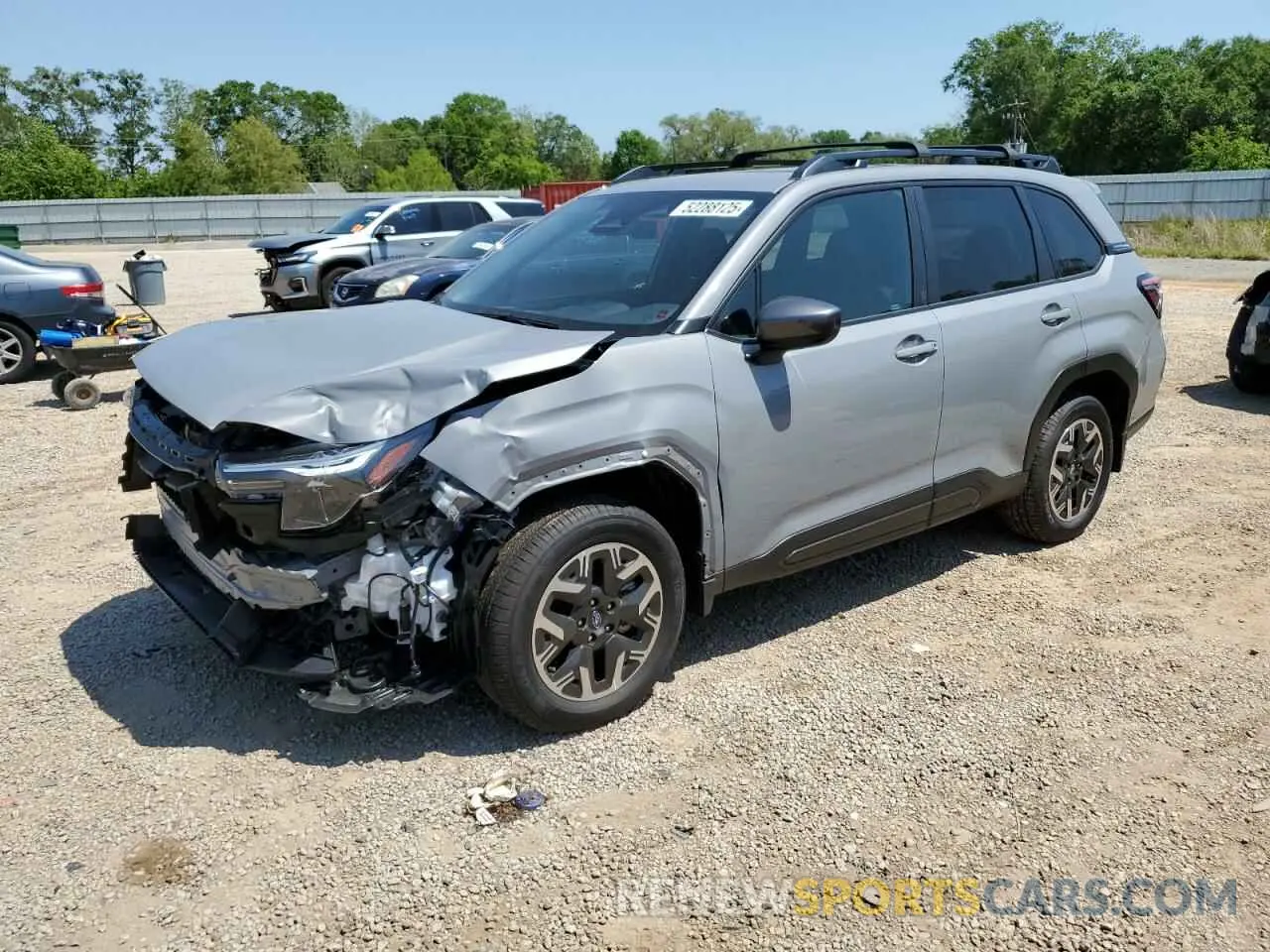 1 Photograph of a damaged car JF2SLDDCXSH540943 SUBARU FORESTER 2025