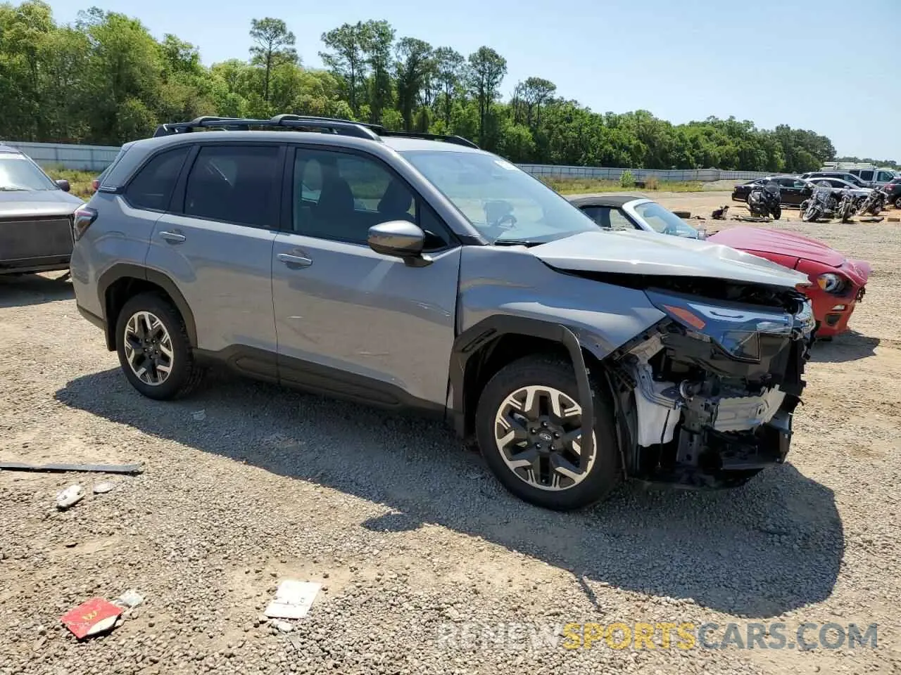 4 Photograph of a damaged car JF2SLDDCXSH540943 SUBARU FORESTER 2025