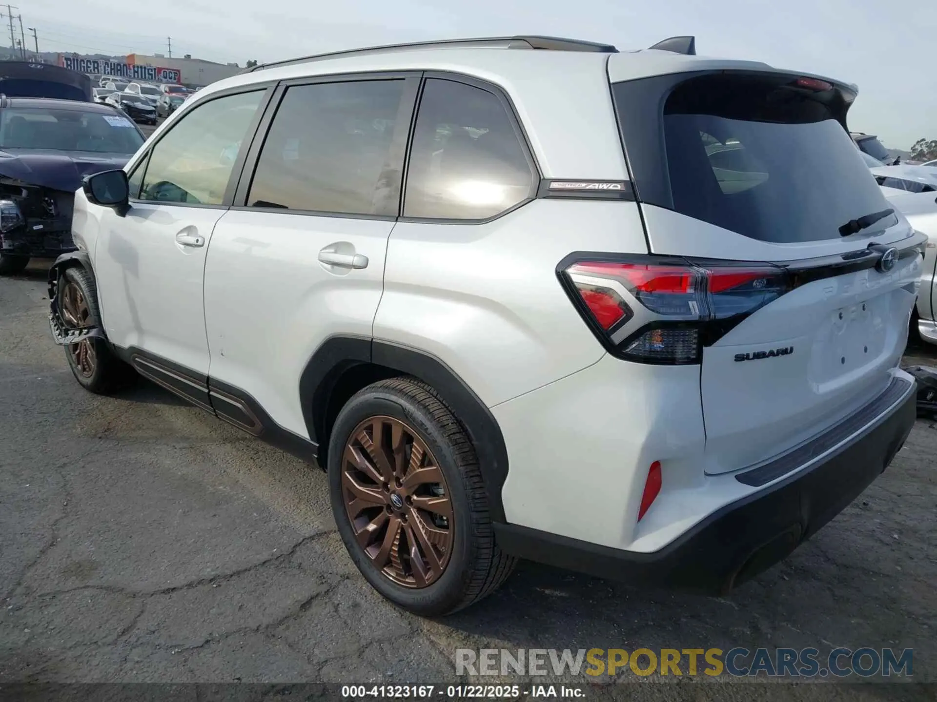 3 Photograph of a damaged car JF2SLDFC1SH439514 SUBARU FORESTER 2025