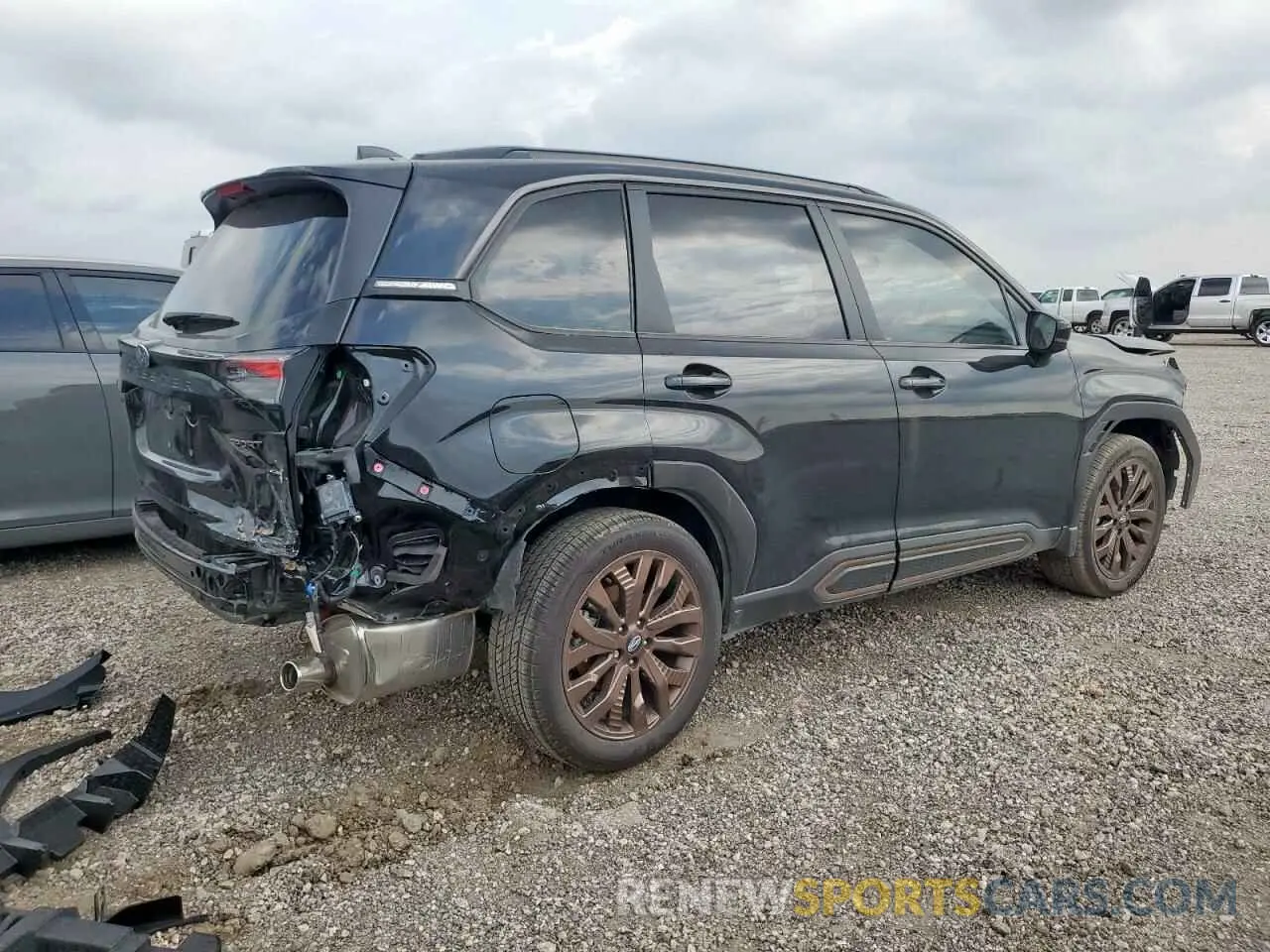 3 Photograph of a damaged car JF2SLDHC4SH495220 SUBARU FORESTER 2025