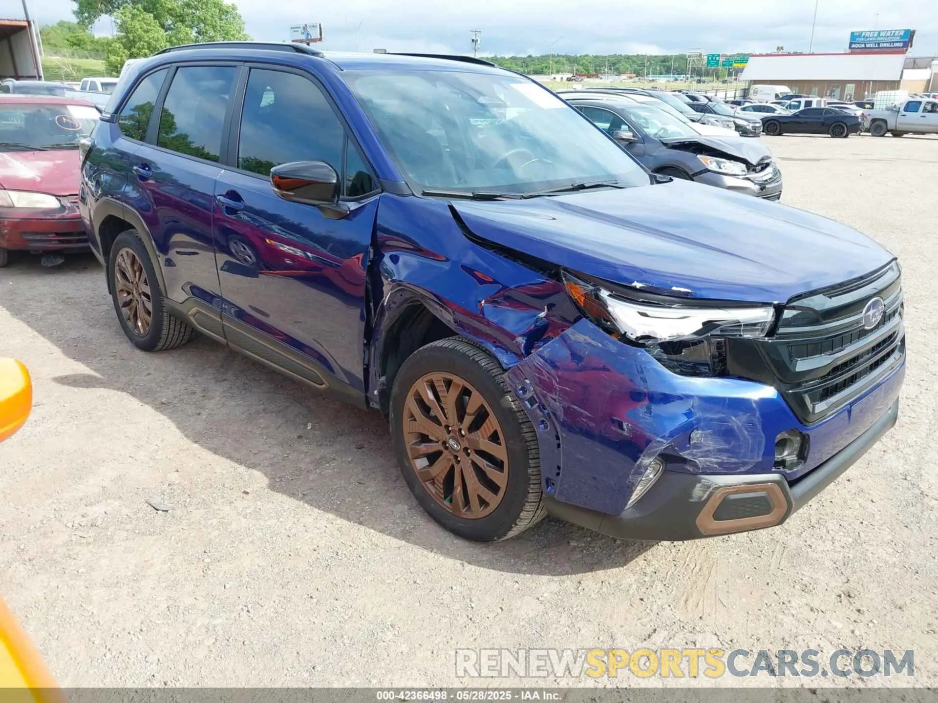 1 Photograph of a damaged car JF2SLDHC5SH437505 SUBARU FORESTER 2025