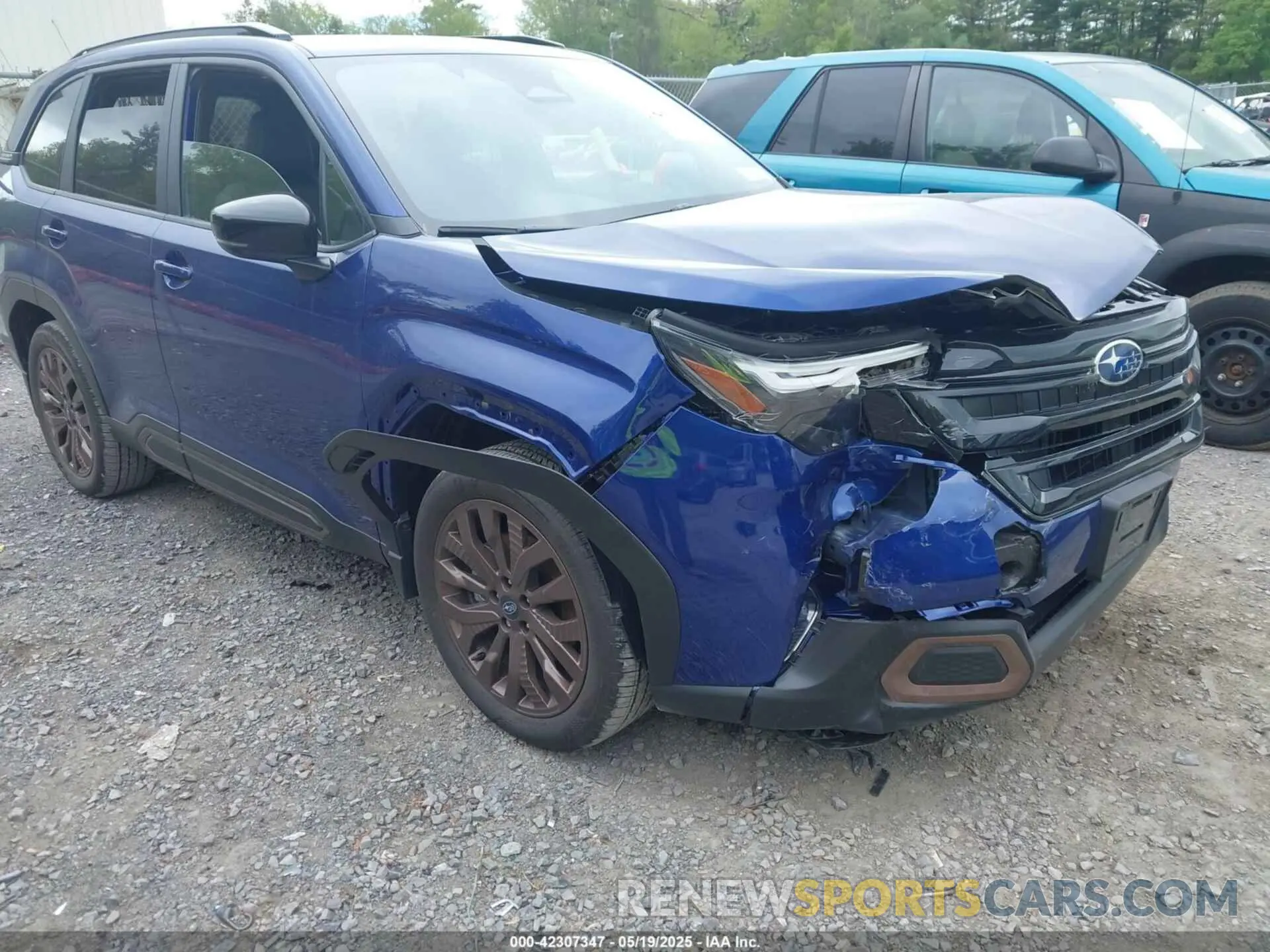 1 Photograph of a damaged car JF2SLDHC7SH470442 SUBARU FORESTER 2025