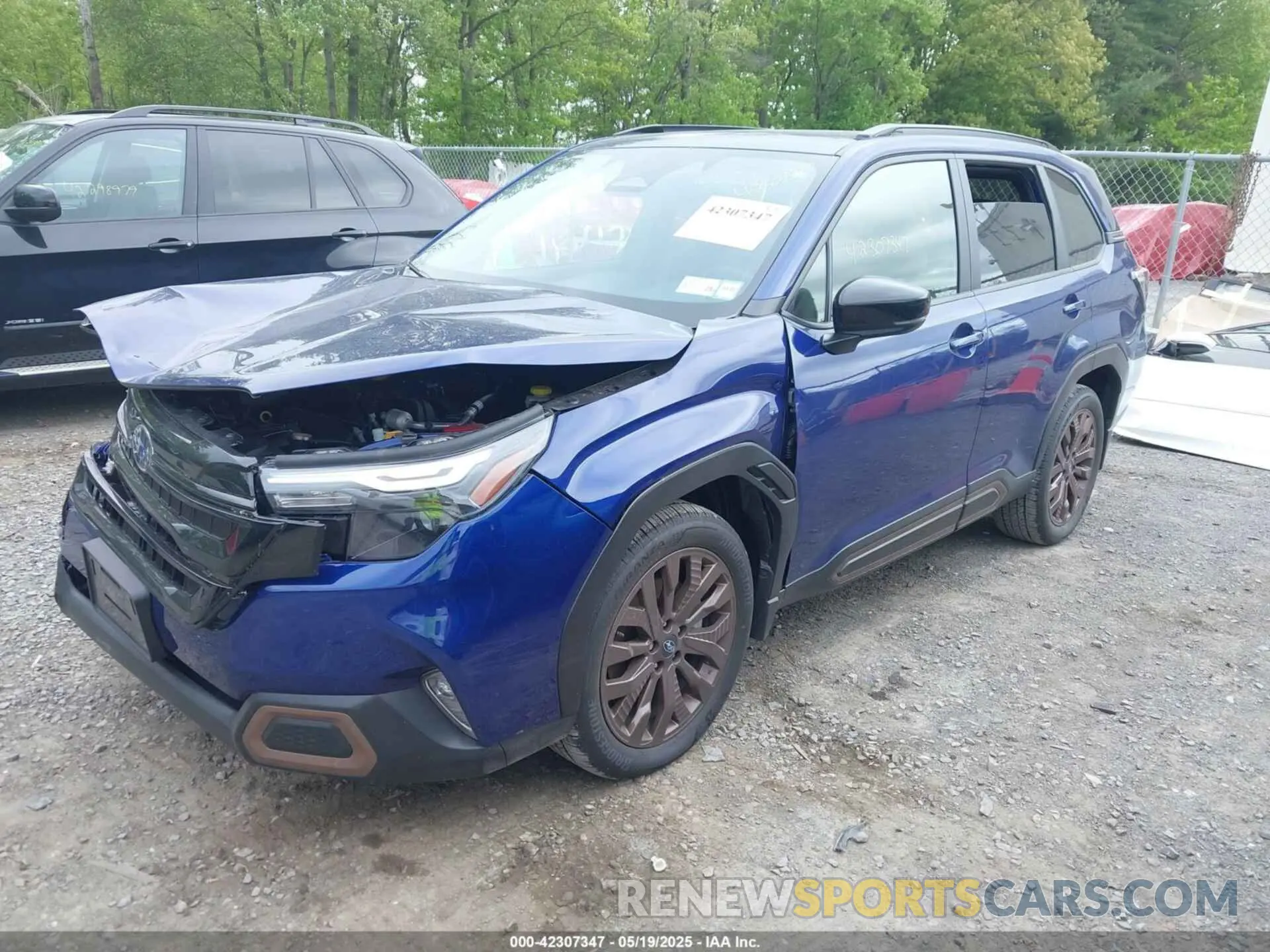 2 Photograph of a damaged car JF2SLDHC7SH470442 SUBARU FORESTER 2025