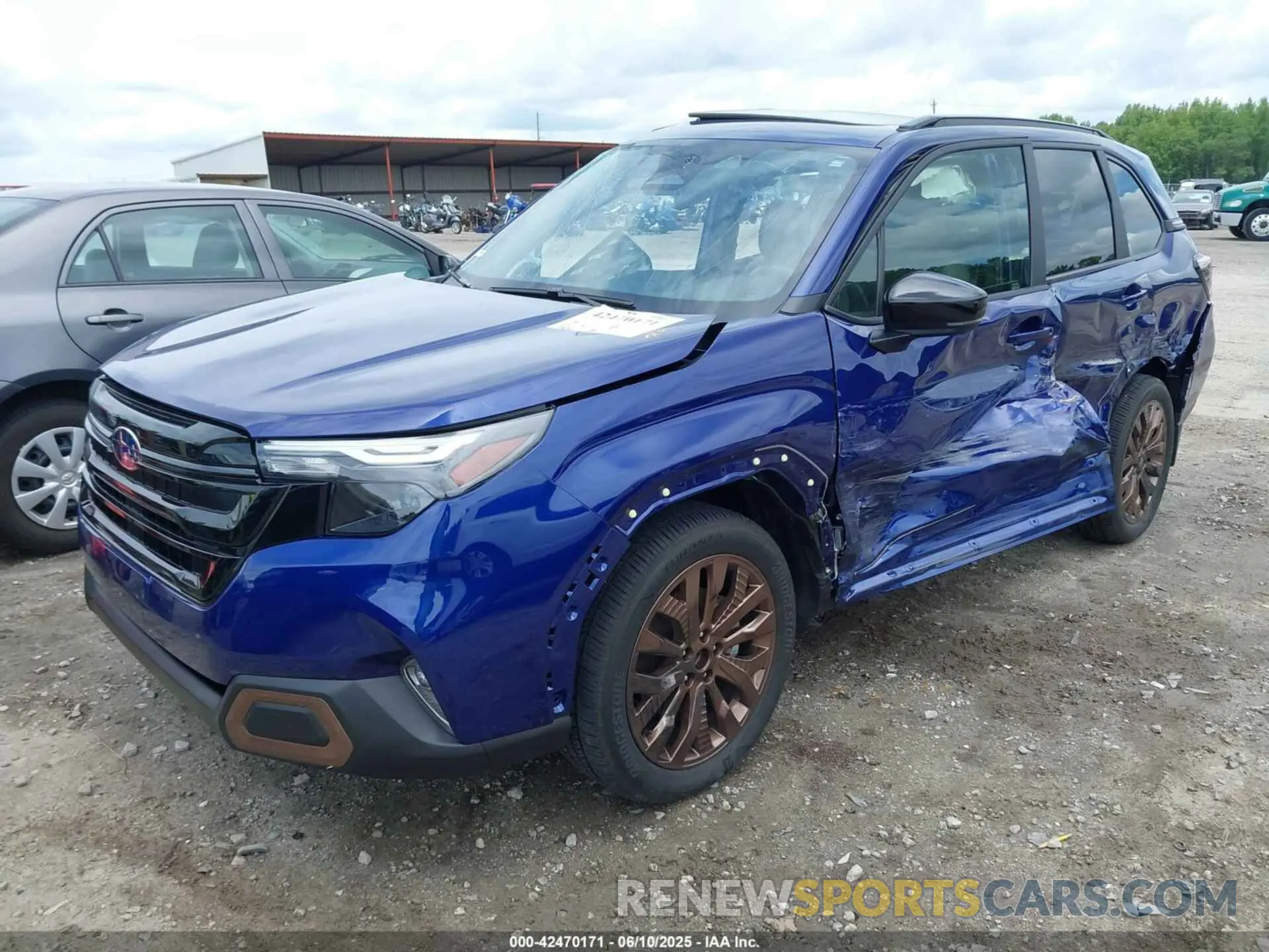 2 Photograph of a damaged car JF2SLDHC9SH420996 SUBARU FORESTER 2025