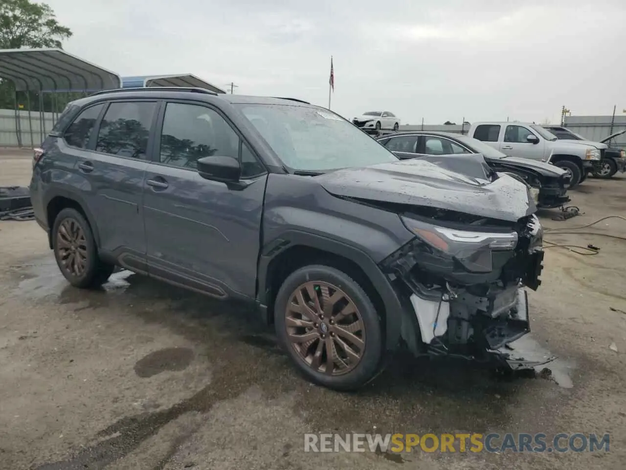 4 Photograph of a damaged car JF2SLDHC9SH486755 SUBARU FORESTER 2025