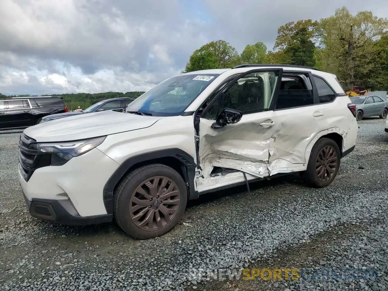 1 Photograph of a damaged car JF2SLDHCXSH430078 SUBARU FORESTER 2025