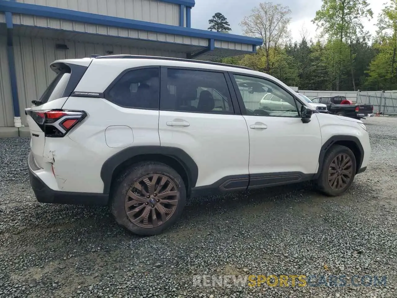3 Photograph of a damaged car JF2SLDHCXSH430078 SUBARU FORESTER 2025