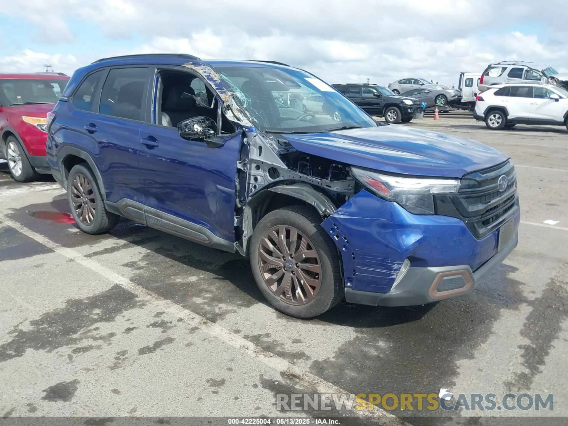 1 Photograph of a damaged car JF2SLDHCXSH443638 SUBARU FORESTER 2025