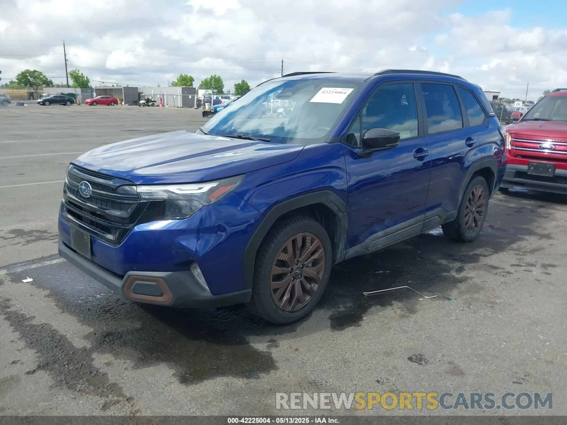 2 Photograph of a damaged car JF2SLDHCXSH443638 SUBARU FORESTER 2025