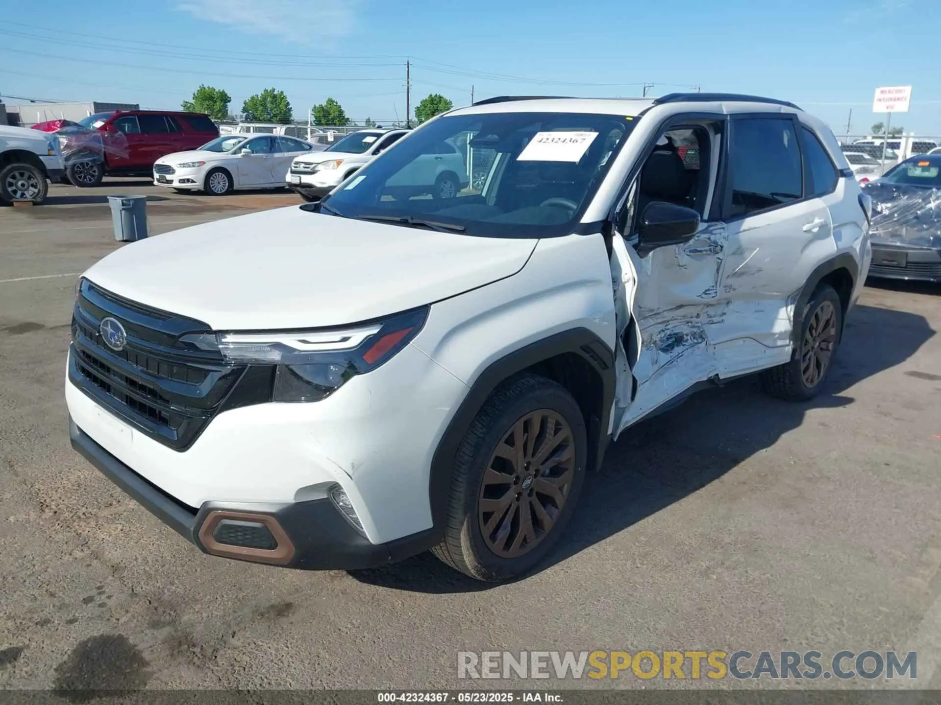 2 Photograph of a damaged car JF2SLDHCXSH489079 SUBARU FORESTER 2025