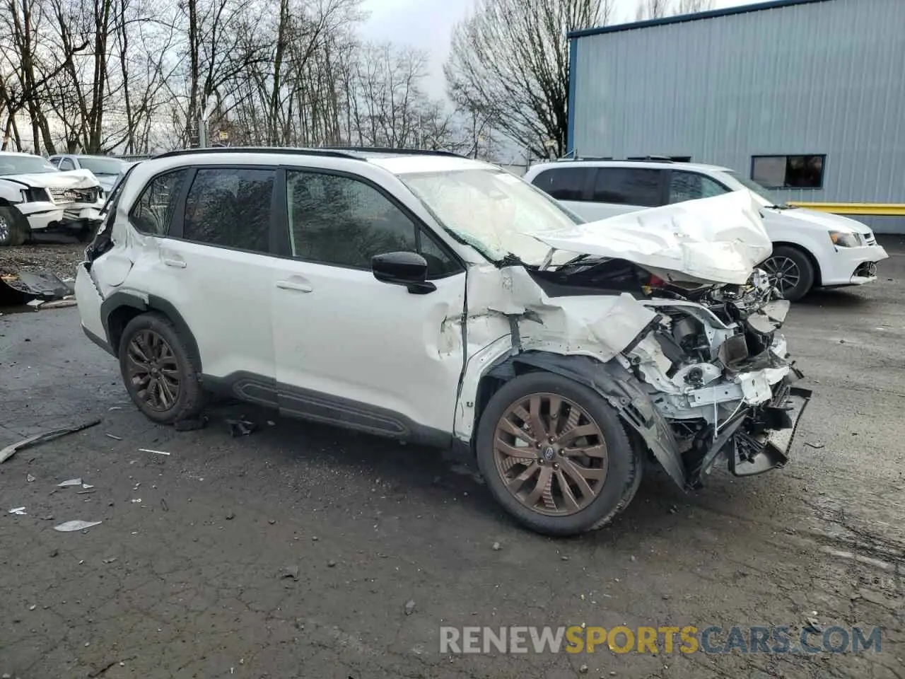 4 Photograph of a damaged car JF2SLDHCXSH518791 SUBARU FORESTER 2025
