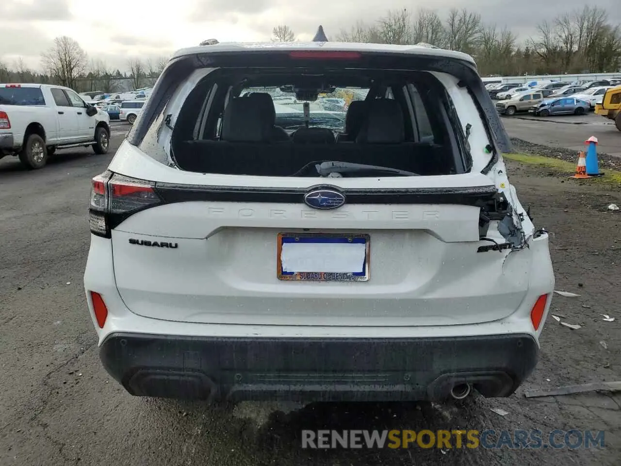 6 Photograph of a damaged car JF2SLDHCXSH518791 SUBARU FORESTER 2025