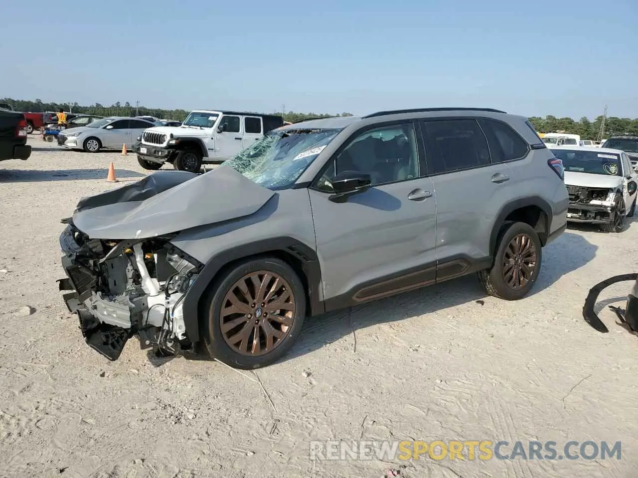 1 Photograph of a damaged car JF2SLDHCXSH551077 SUBARU FORESTER 2025