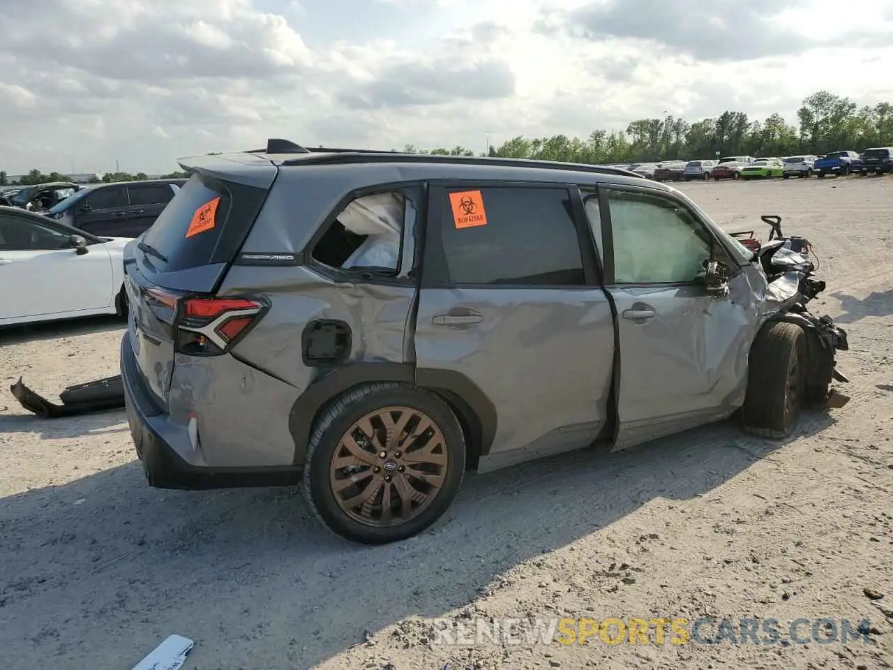 3 Photograph of a damaged car JF2SLDHCXSH551077 SUBARU FORESTER 2025
