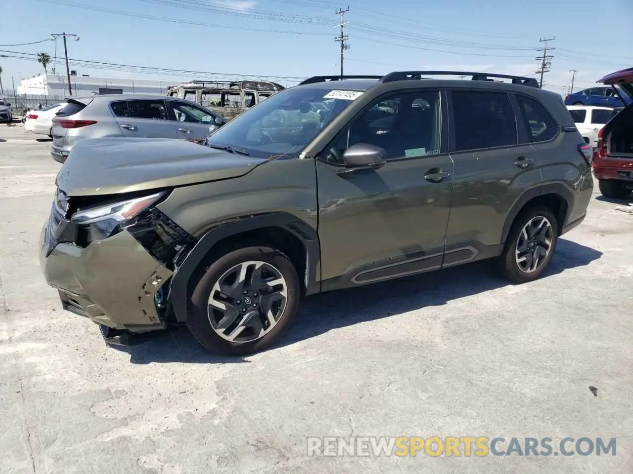 1 Photograph of a damaged car JF2SLDNC0SH488141 SUBARU FORESTER 2025