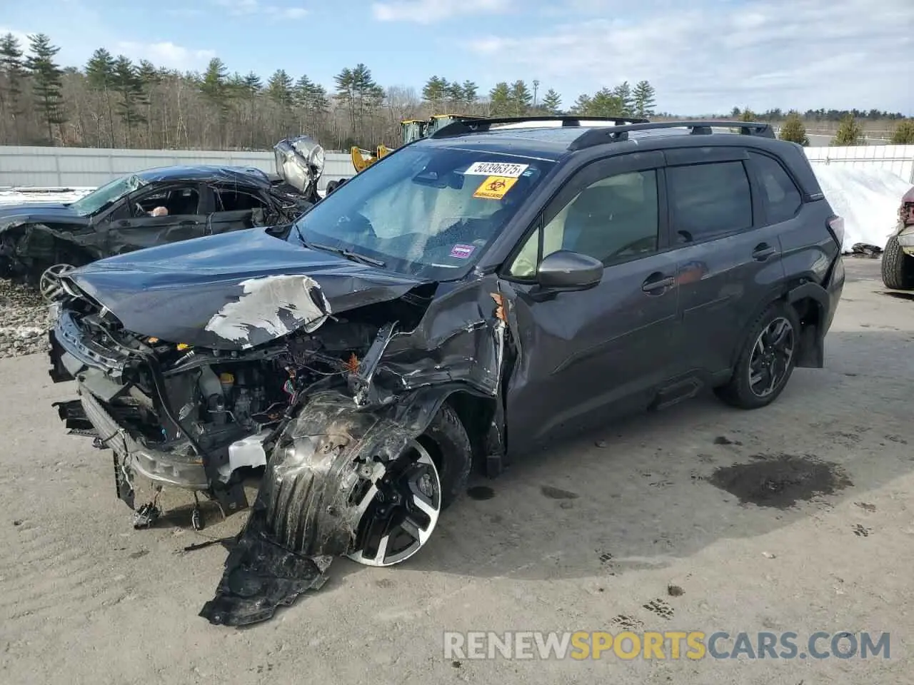 1 Photograph of a damaged car JF2SLDNC5SH443423 SUBARU FORESTER 2025