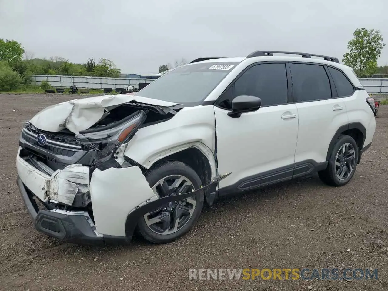 1 Photograph of a damaged car JF2SLDNC6SH403075 SUBARU FORESTER 2025
