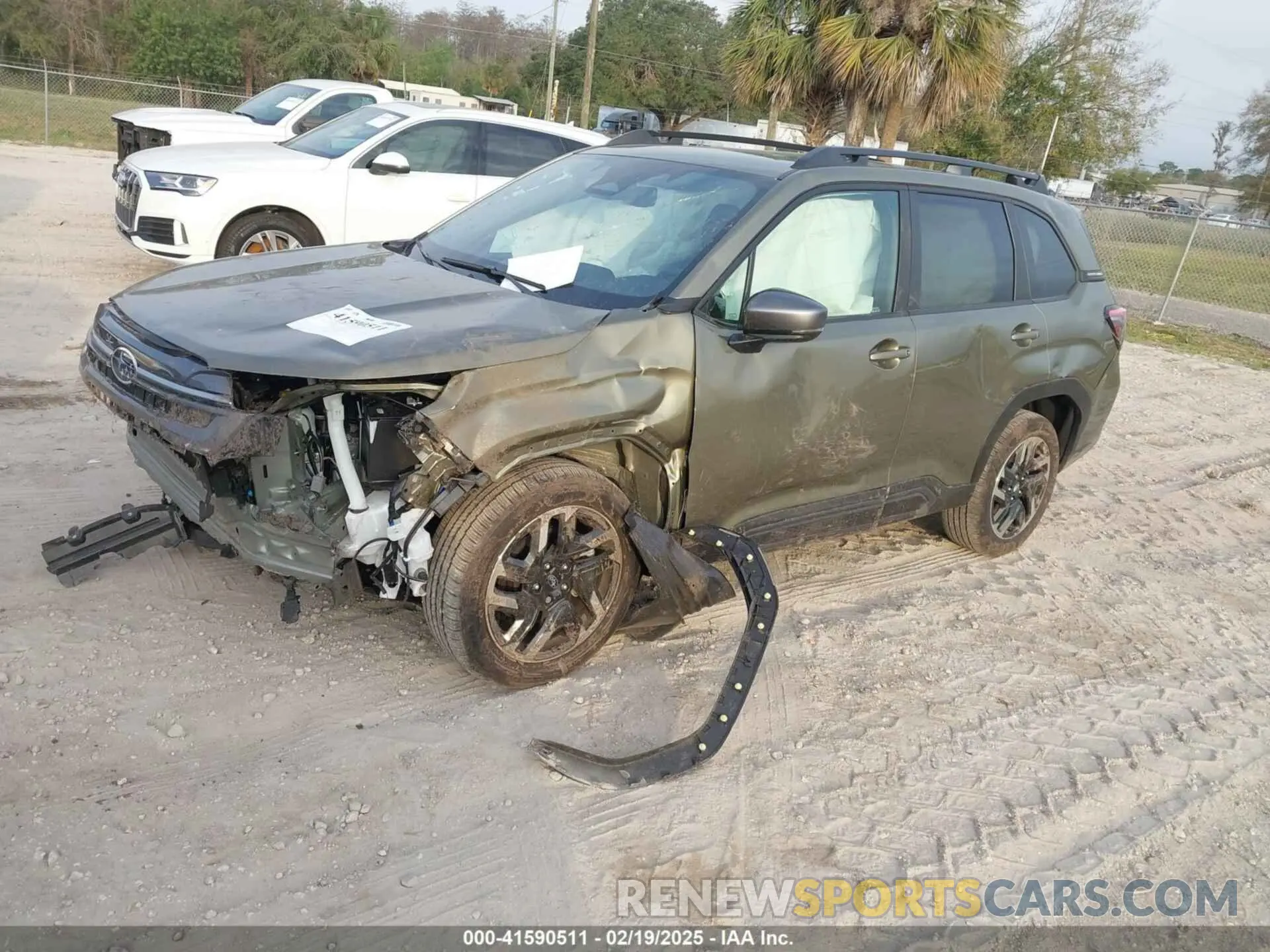 2 Photograph of a damaged car JF2SLDRC1SH484884 SUBARU FORESTER 2025