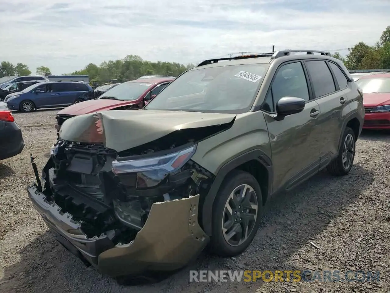 1 Photograph of a damaged car JF2SLDRC1SH546882 SUBARU FORESTER 2025