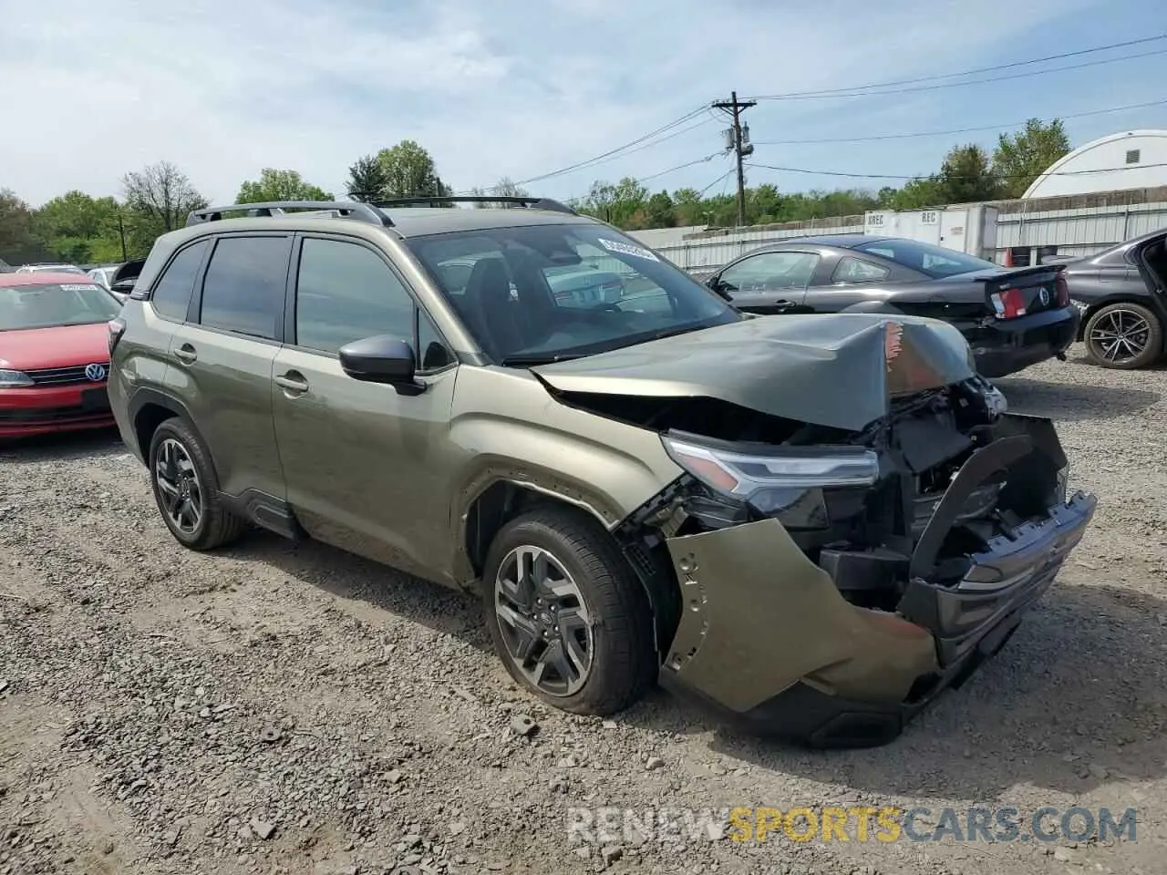 4 Photograph of a damaged car JF2SLDRC1SH546882 SUBARU FORESTER 2025