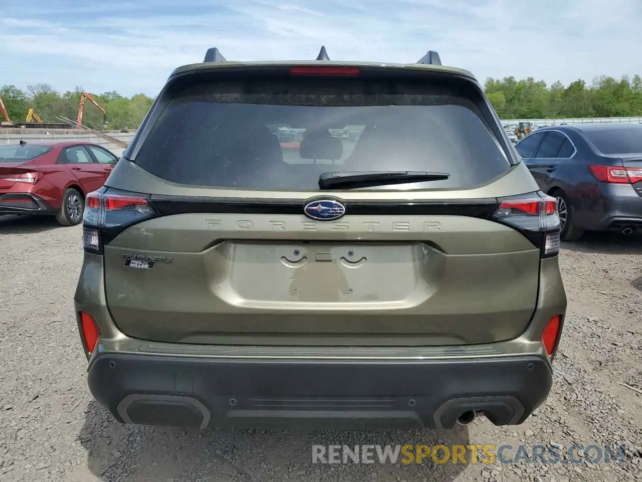 6 Photograph of a damaged car JF2SLDRC1SH546882 SUBARU FORESTER 2025