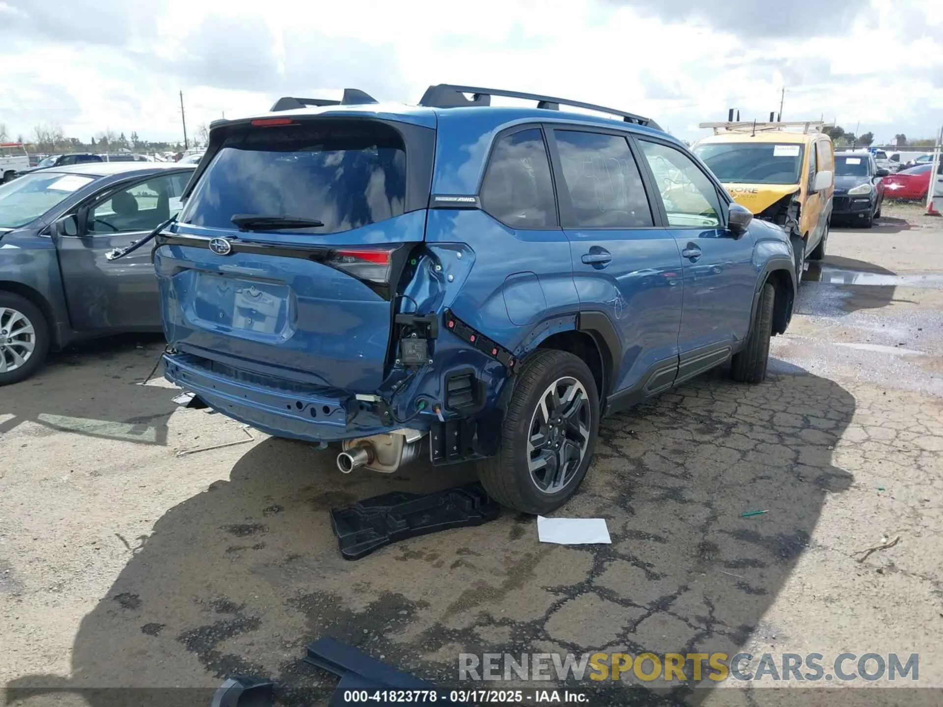 4 Photograph of a damaged car JF2SLDRC3SH432205 SUBARU FORESTER 2025