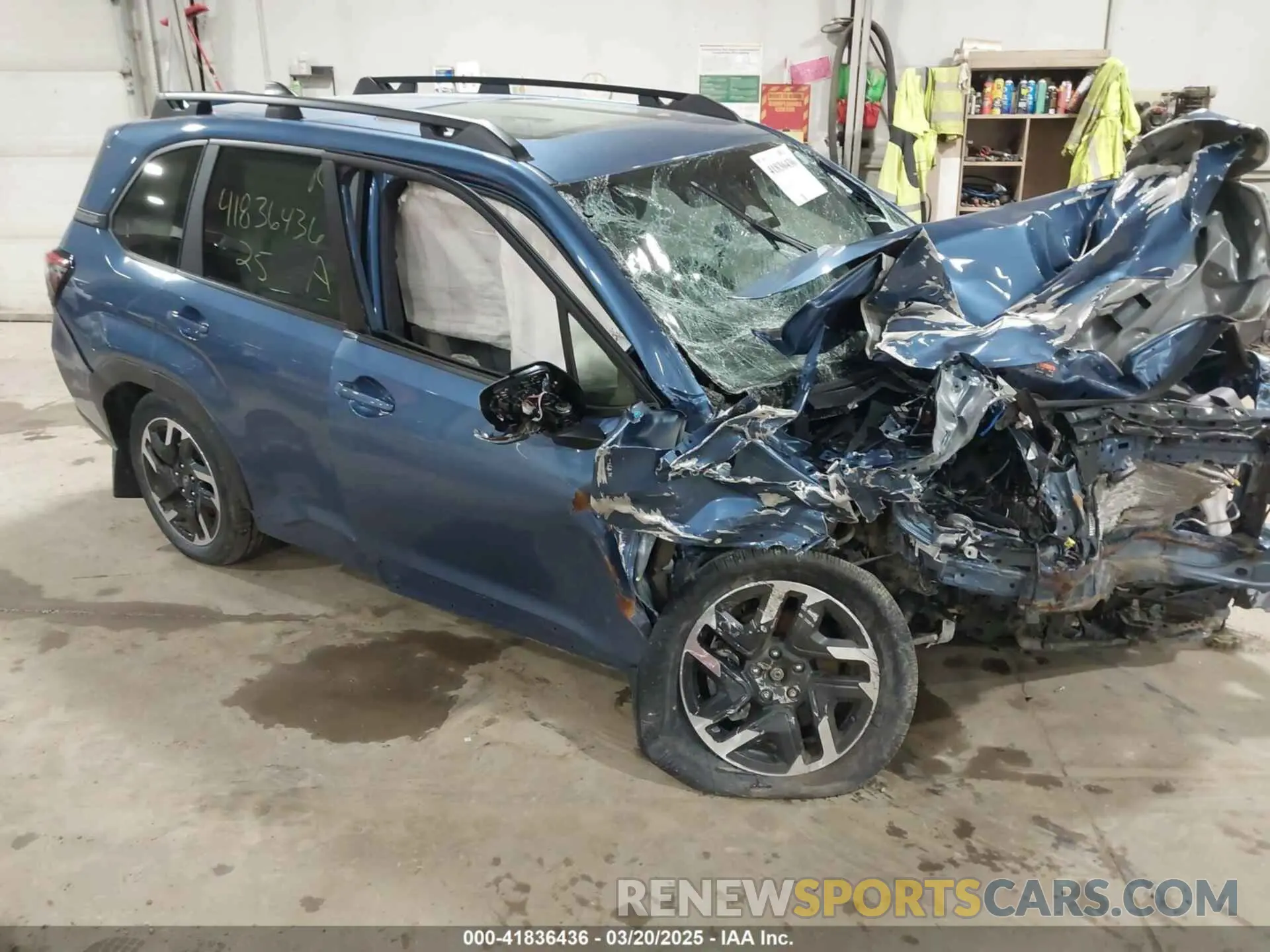 1 Photograph of a damaged car JF2SLDRC5SH428253 SUBARU FORESTER 2025