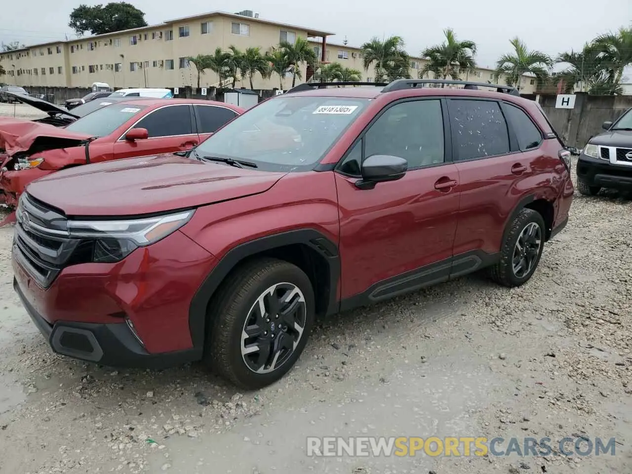 1 Photograph of a damaged car JF2SLDRC5SH489571 SUBARU FORESTER 2025