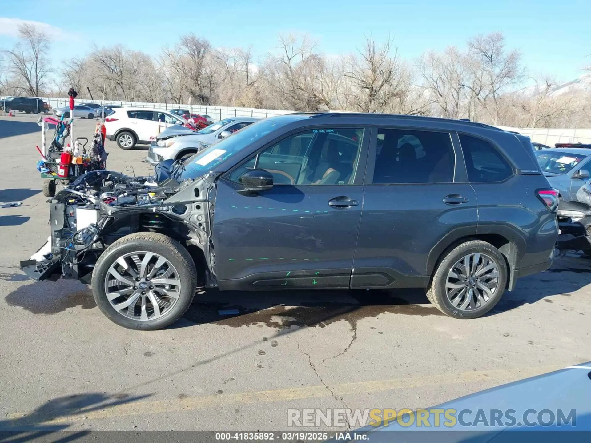 14 Photograph of a damaged car JF2SLDTC0SH423244 SUBARU FORESTER 2025