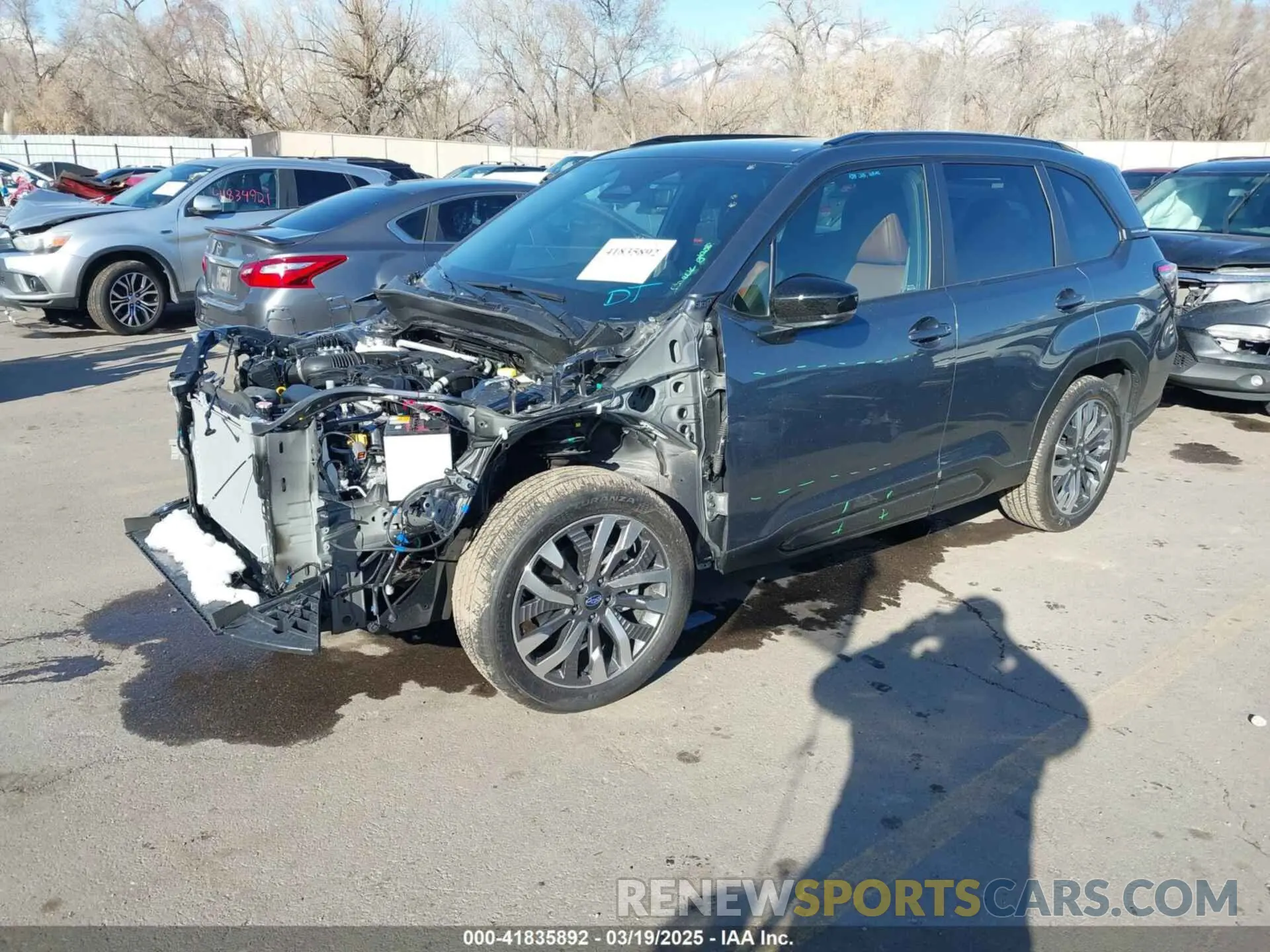 2 Photograph of a damaged car JF2SLDTC0SH423244 SUBARU FORESTER 2025