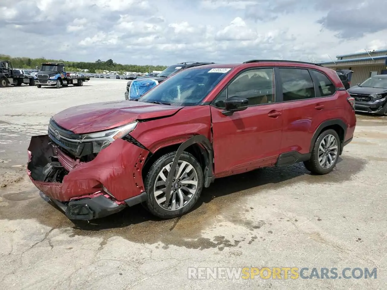 1 Photograph of a damaged car JF2SLDTC0SH424412 SUBARU FORESTER 2025