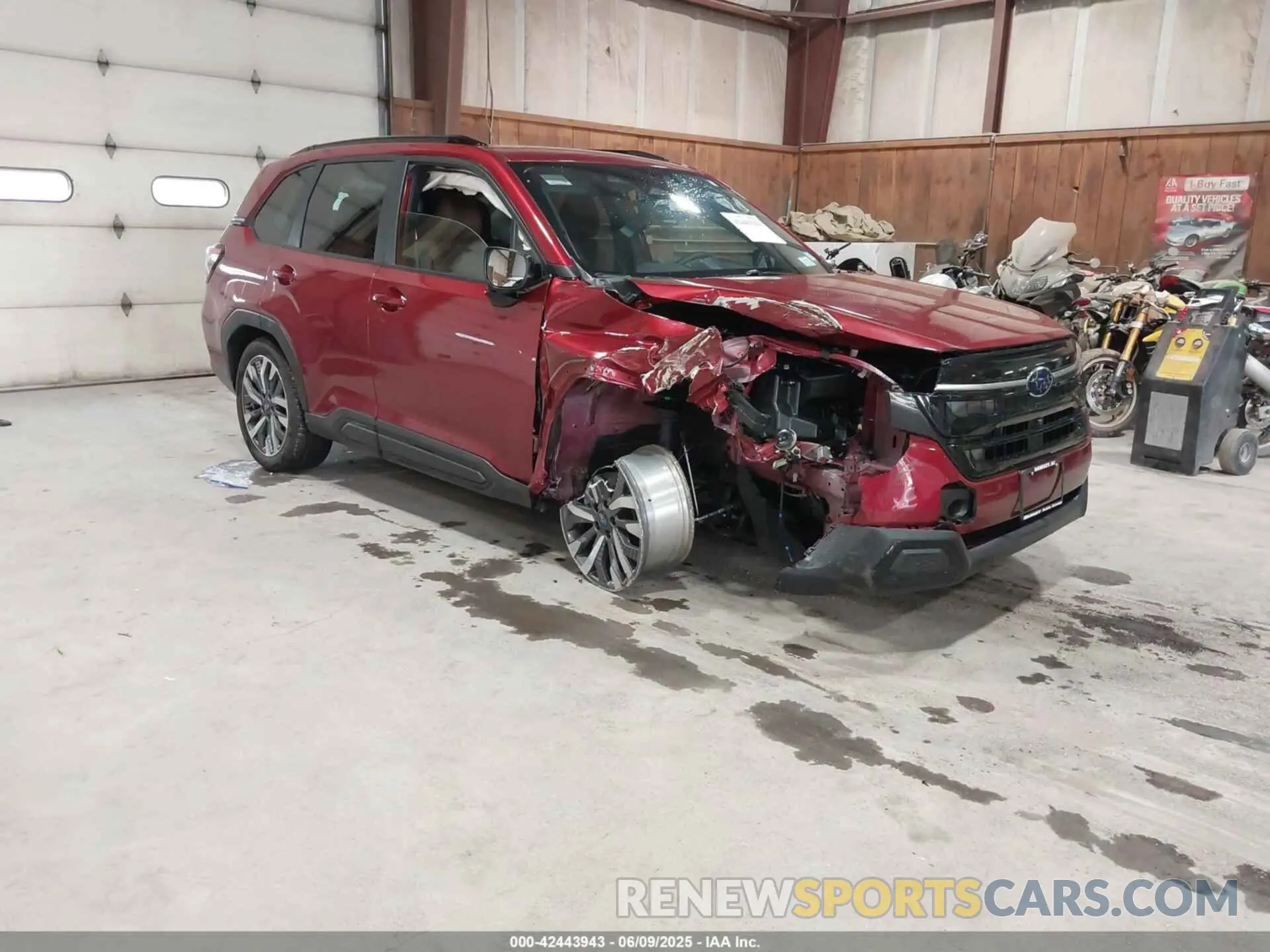1 Photograph of a damaged car JF2SLDTC2SH470551 SUBARU FORESTER 2025