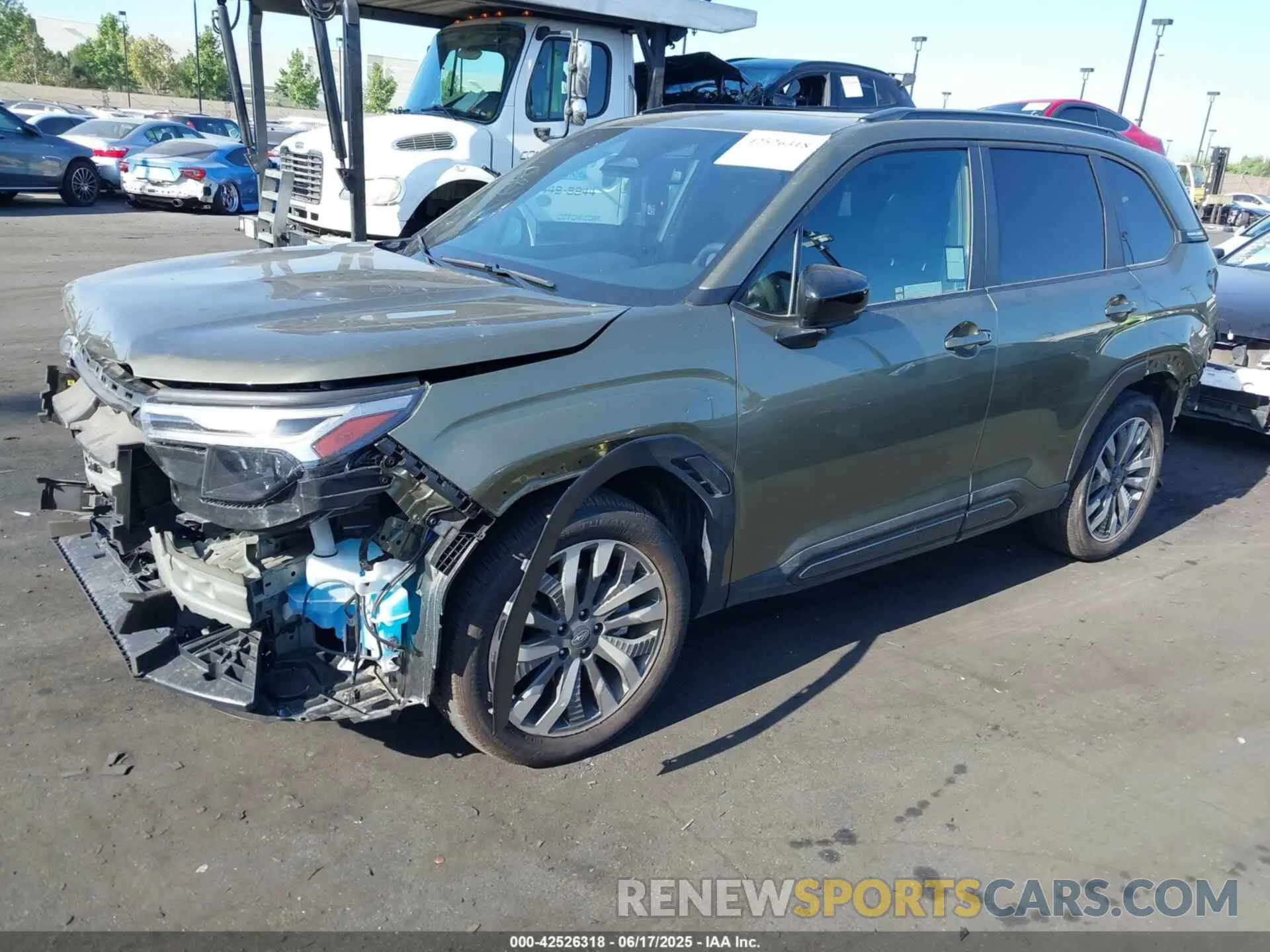 2 Photograph of a damaged car JF2SLDTC2SH492775 SUBARU FORESTER 2025