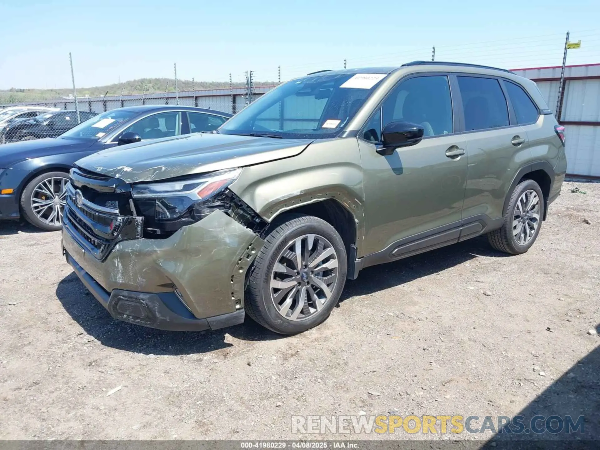 2 Photograph of a damaged car JF2SLDTC8SH495227 SUBARU FORESTER 2025