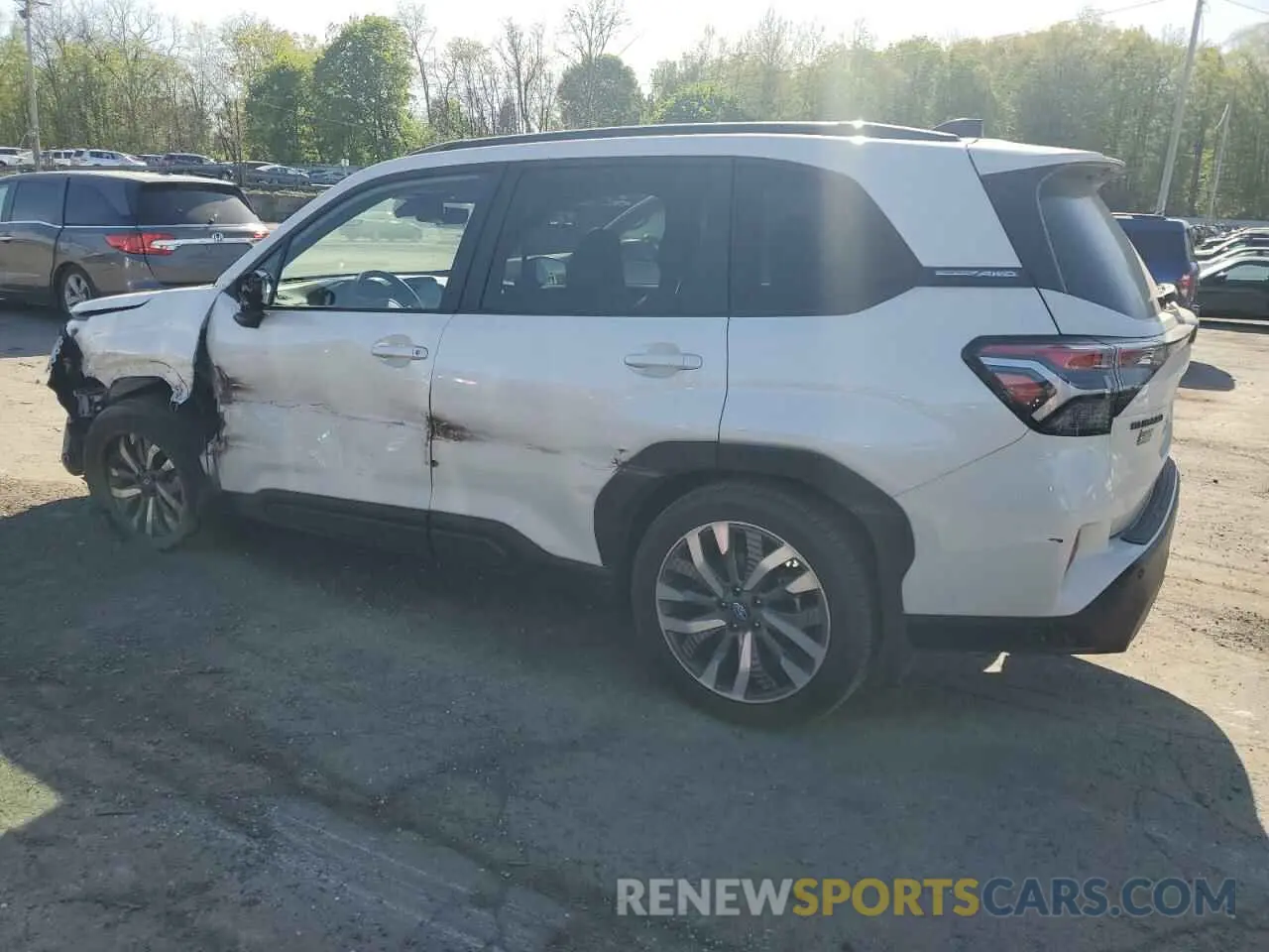 2 Photograph of a damaged car JF2SLDTC8SH509109 SUBARU FORESTER 2025