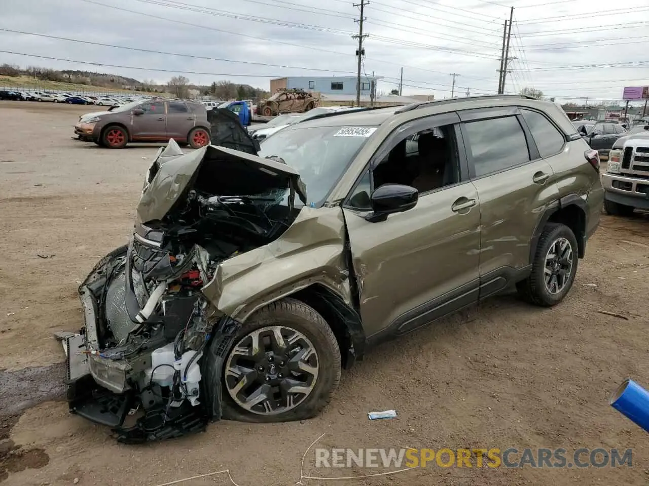 1 Photograph of a damaged car JF2SLDTCXSH407553 SUBARU FORESTER 2025