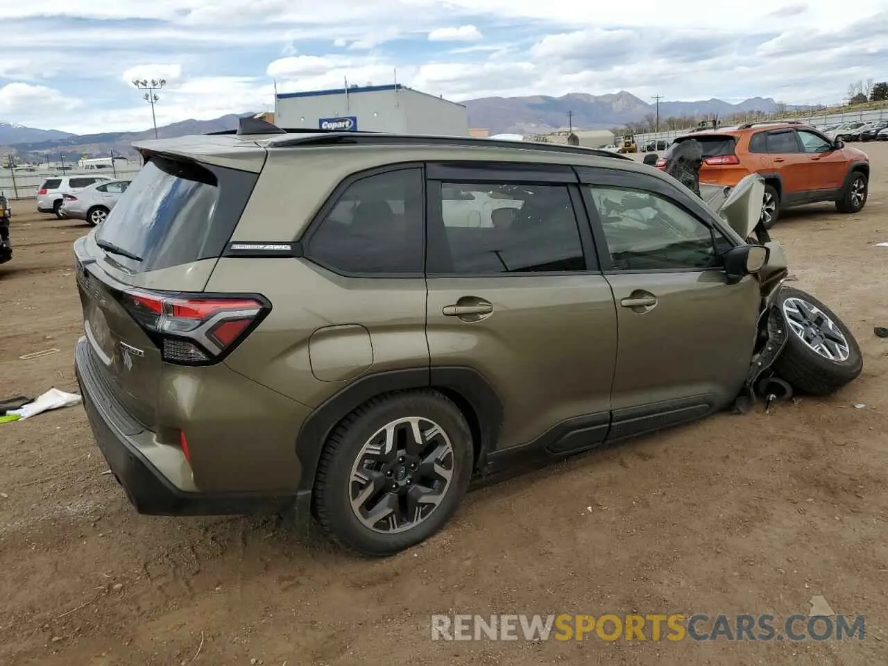 3 Photograph of a damaged car JF2SLDTCXSH407553 SUBARU FORESTER 2025