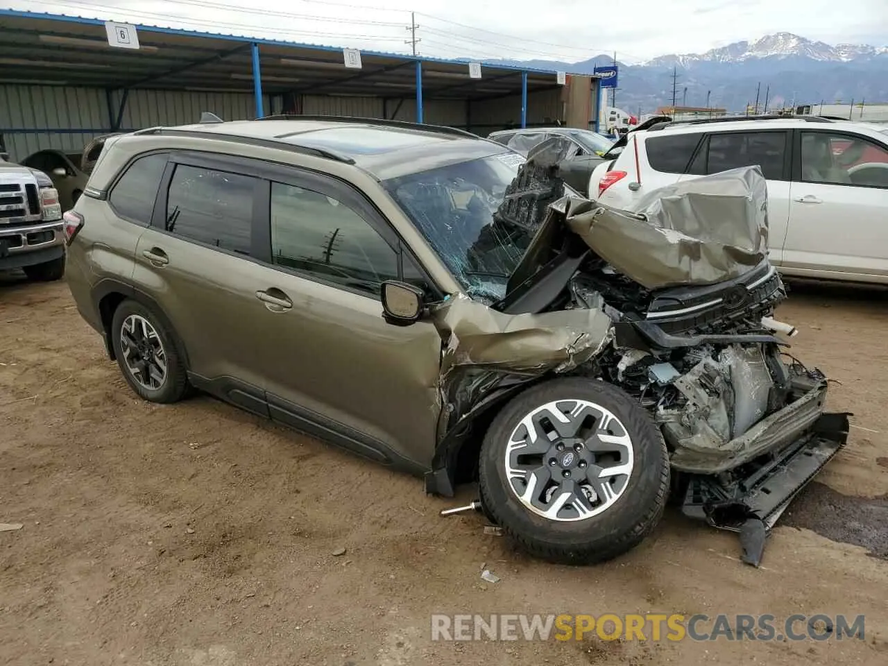 4 Photograph of a damaged car JF2SLDTCXSH407553 SUBARU FORESTER 2025