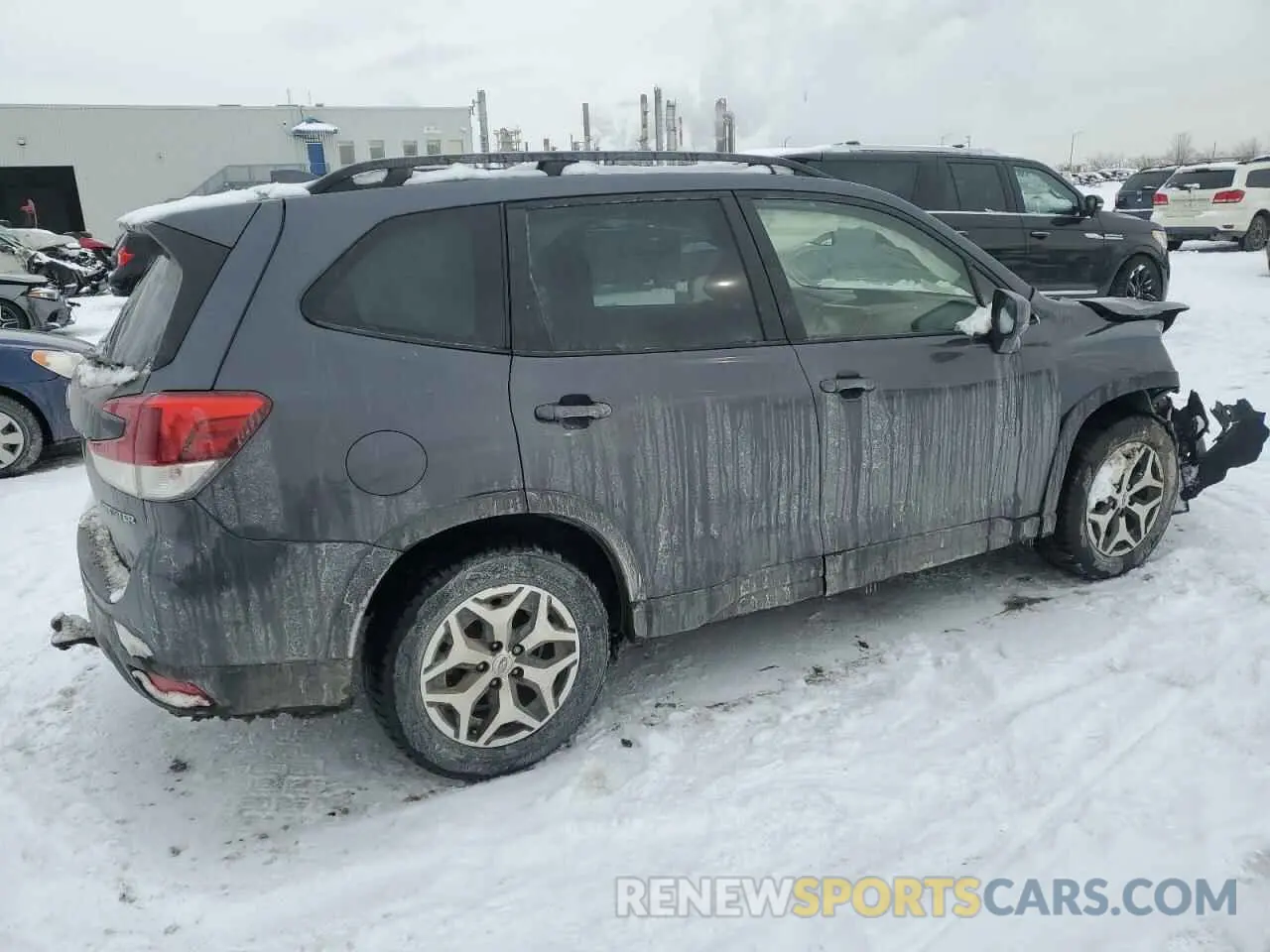 3 Photograph of a damaged car JF2SKEDC1NH463196 SUBARU FORESTER C 2022