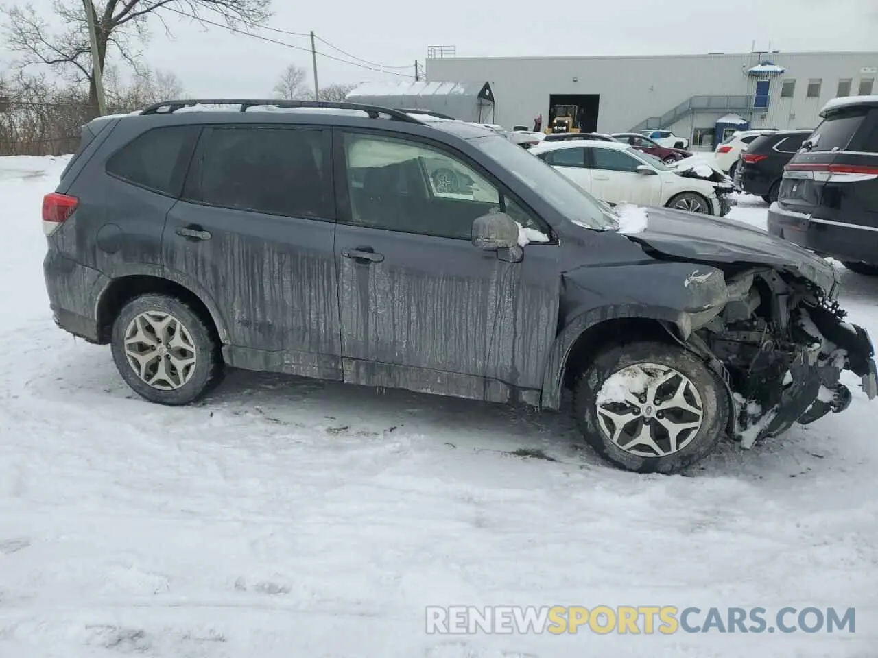 4 Photograph of a damaged car JF2SKEDC1NH463196 SUBARU FORESTER C 2022