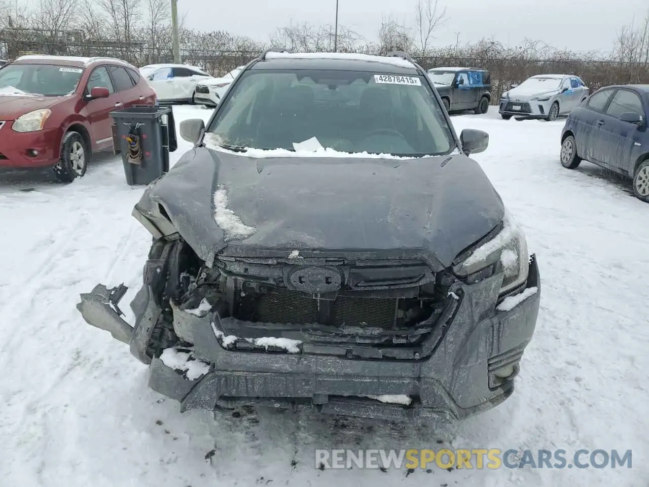 5 Photograph of a damaged car JF2SKEDC1NH463196 SUBARU FORESTER C 2022