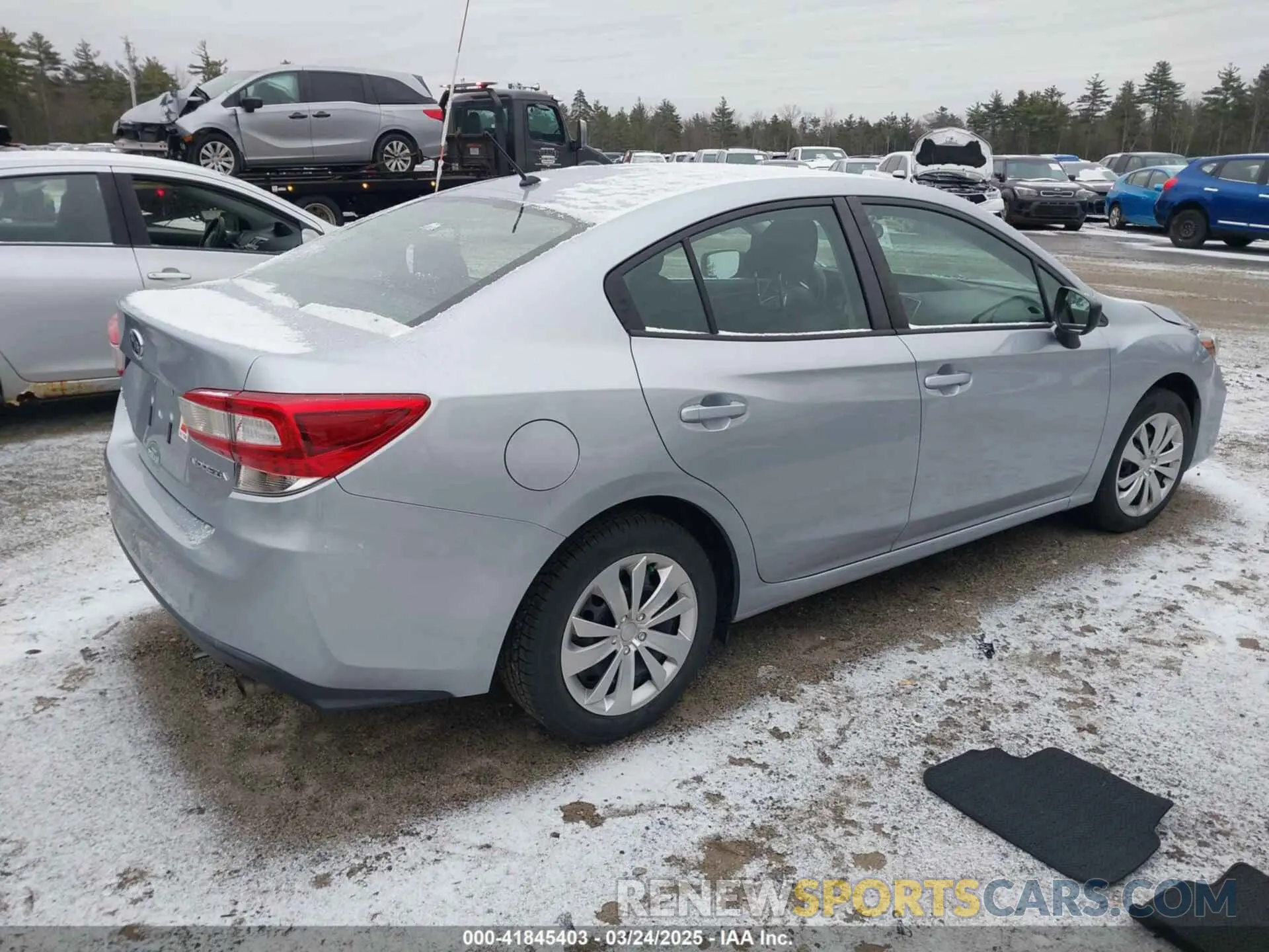 4 Photograph of a damaged car 4S3GKAA60K3601427 SUBARU IMPREZA 2019