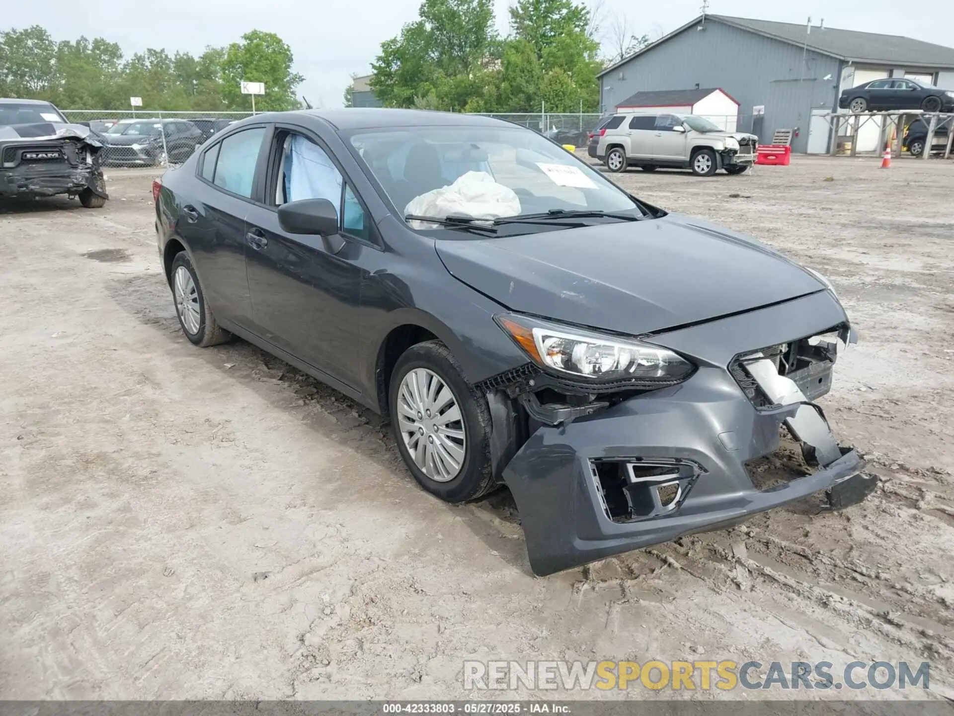 1 Photograph of a damaged car 4S3GKAA60K3609382 SUBARU IMPREZA 2019