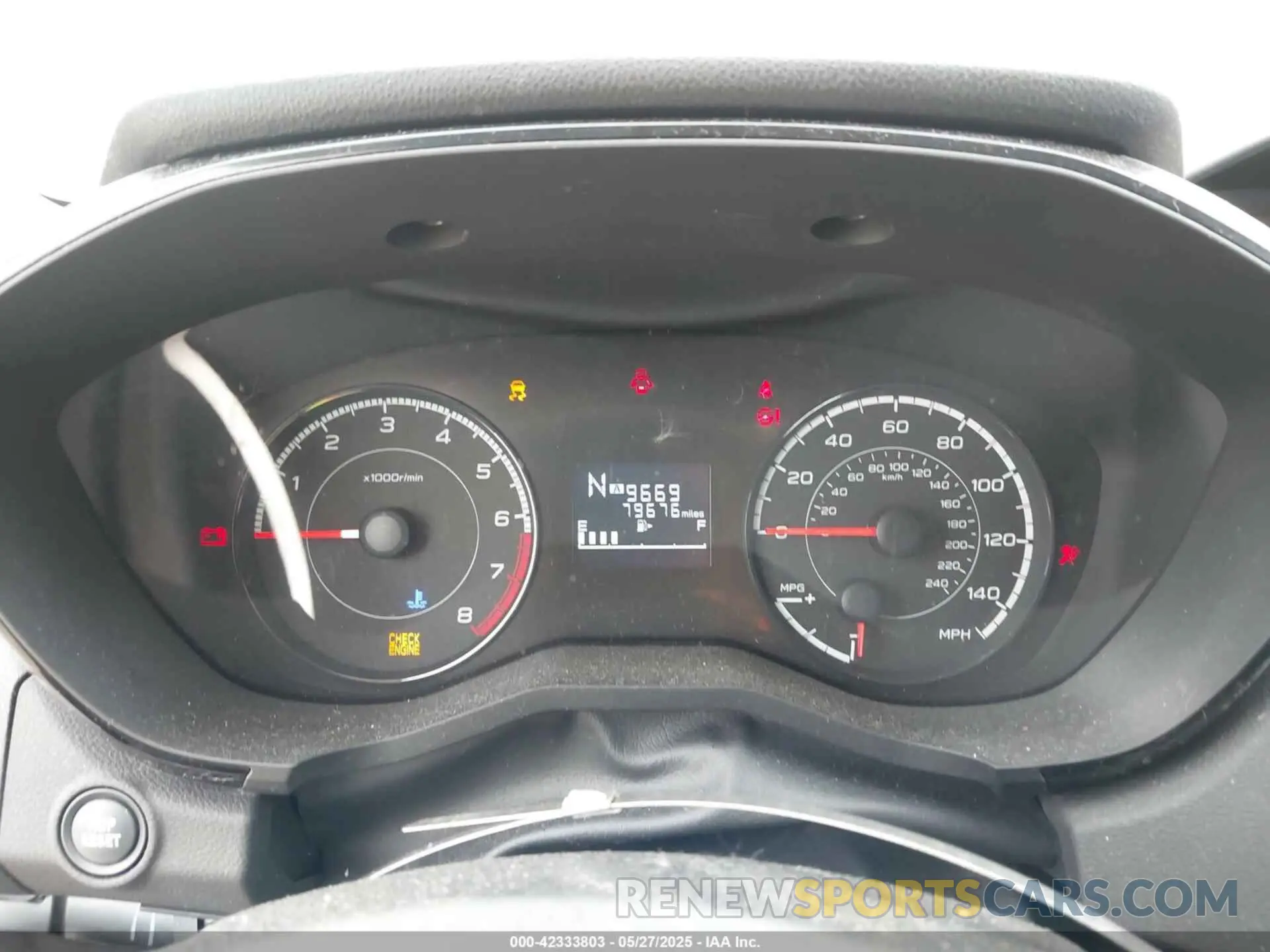 15 Photograph of a damaged car 4S3GKAA60K3609382 SUBARU IMPREZA 2019