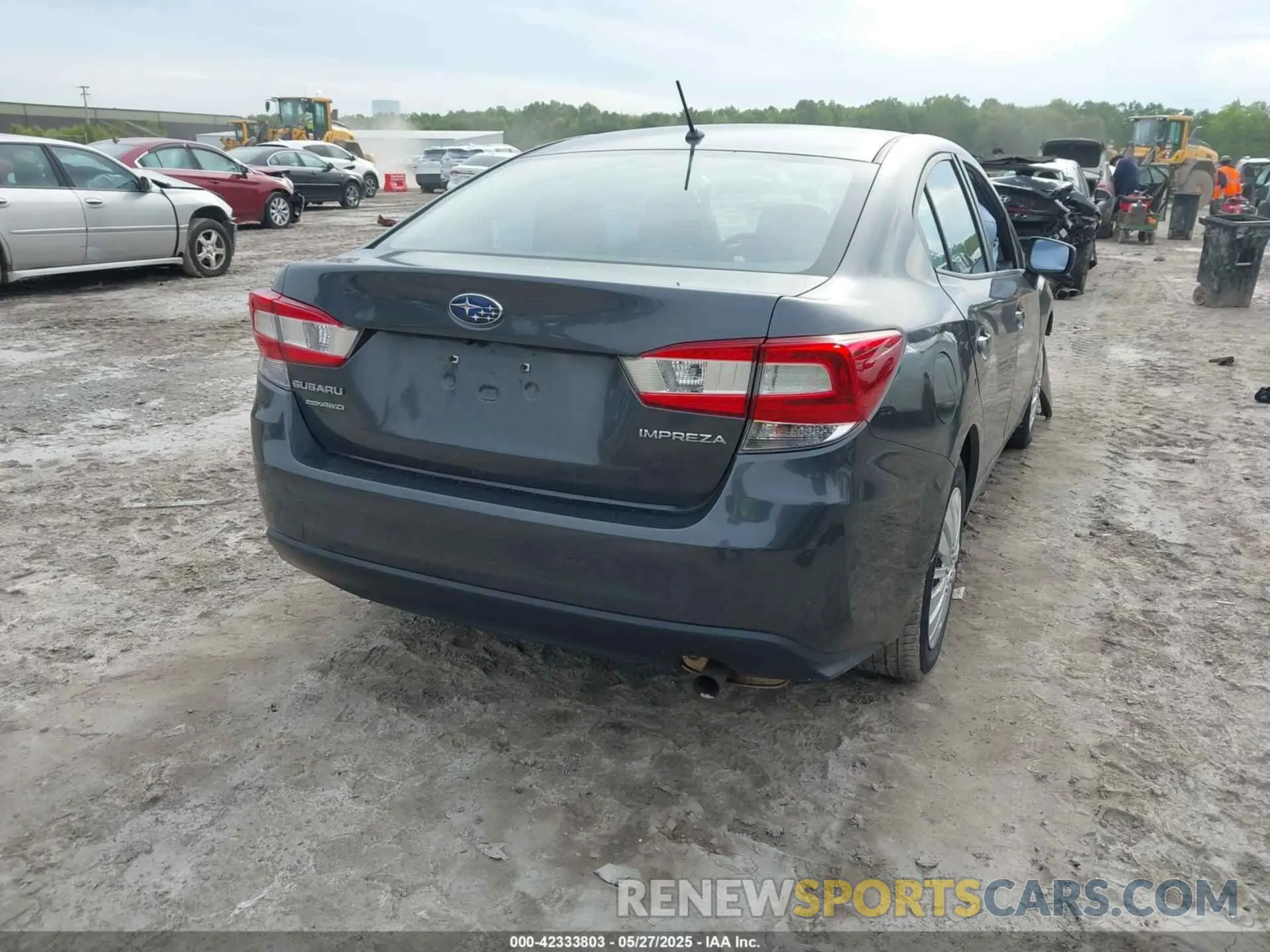 4 Photograph of a damaged car 4S3GKAA60K3609382 SUBARU IMPREZA 2019