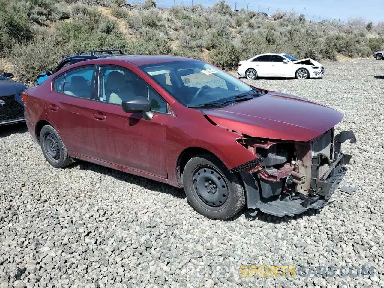 4 Photograph of a damaged car 4S3GKAA60K3622925 SUBARU IMPREZA 2019