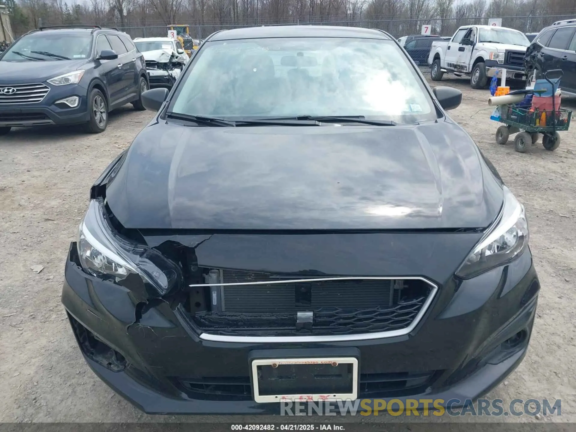 12 Photograph of a damaged car 4S3GKAA60K3623329 SUBARU IMPREZA 2019