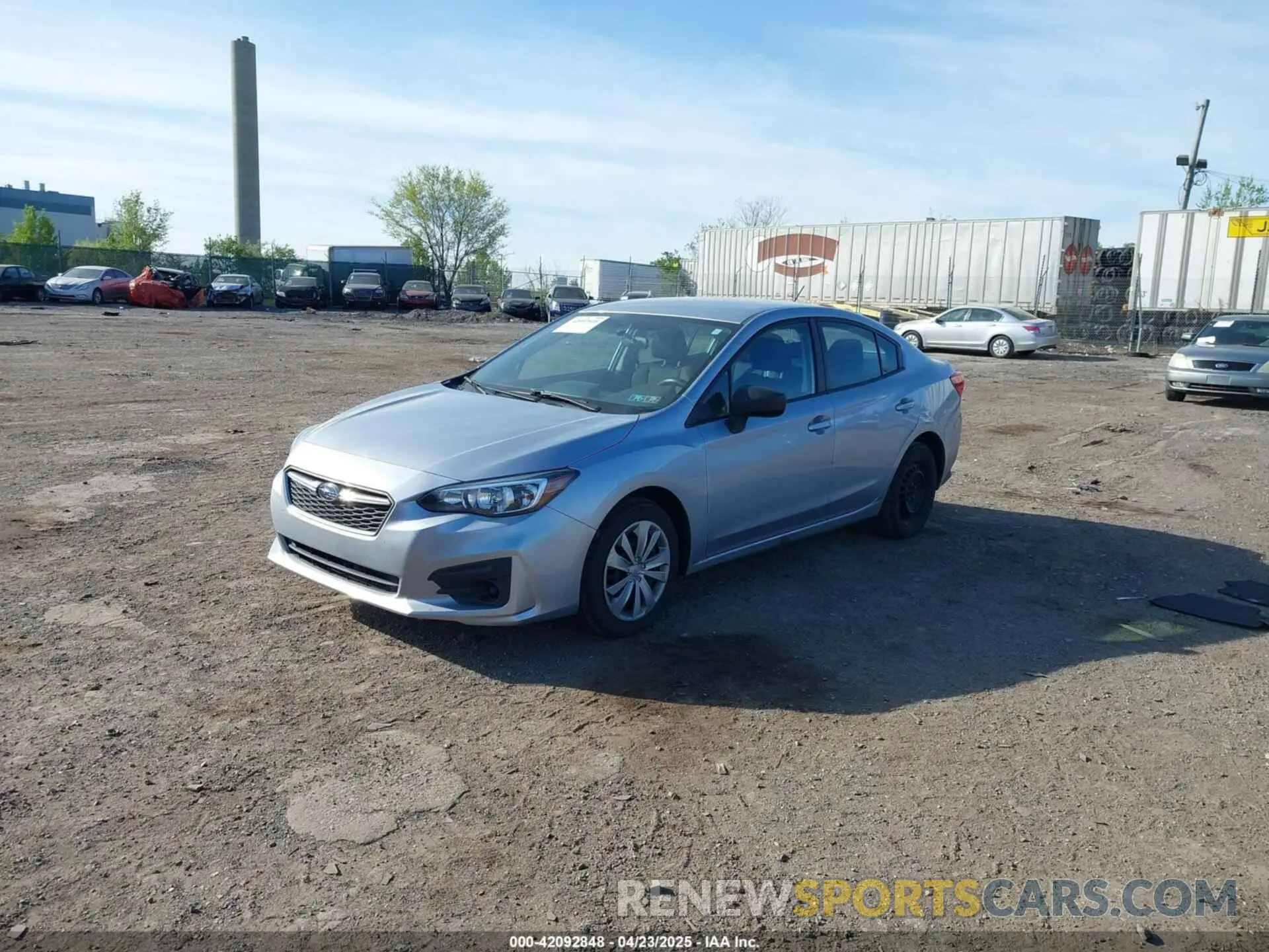 2 Photograph of a damaged car 4S3GKAA60K3624190 SUBARU IMPREZA 2019