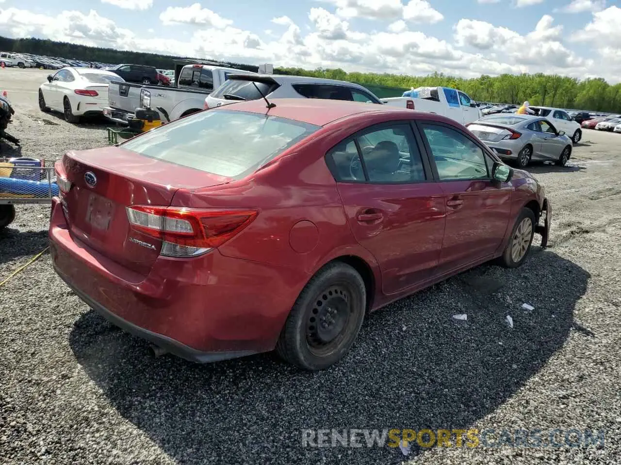 3 Photograph of a damaged car 4S3GKAA61K3621640 SUBARU IMPREZA 2019